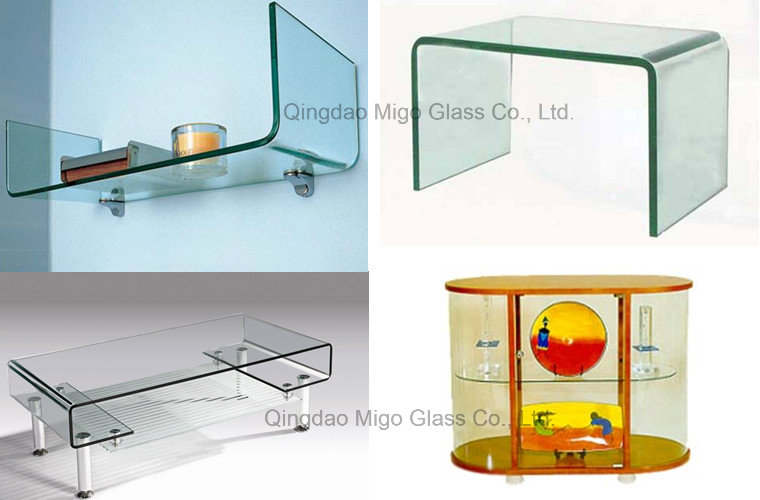 U-Shape Hot Bending Glass / U-Bend Glass for Sale
