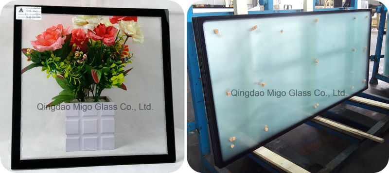 Newest Tempered Solar Collector Glass with Black Dots Frame