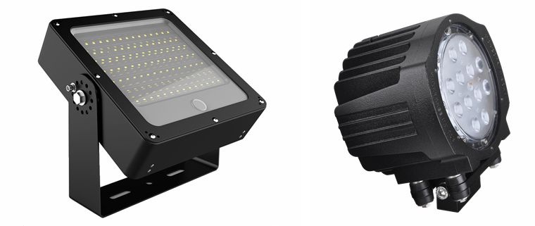 borosilicate glass used as cover glass of floodlights