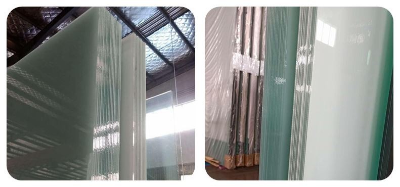 milky laminated glass