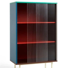 درب کابینت شیشه ای نی