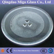 بوروسیلیکات شیشه پیرکس مایکروفر صفحه GlassTurntable