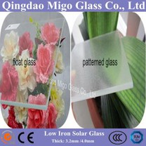 خورشیدی سخت قوس پایین آهن شناور طرح شیشه ای برای ماژول PV