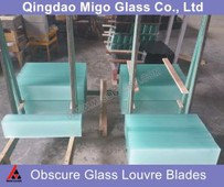 تیغه های پنجره لوور شیشه ای مبهم