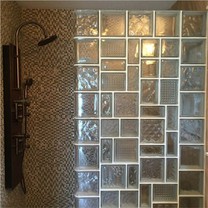 آجر شیشه ای تزئینی برای ساختمان
