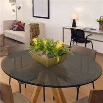 شیشه رومیزی مبلمان رنگی