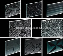 شیشه طرح دار معمولی